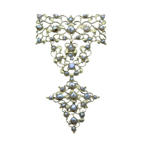 June's Birthstone the Pearl in Antique Jewelry - post 22.