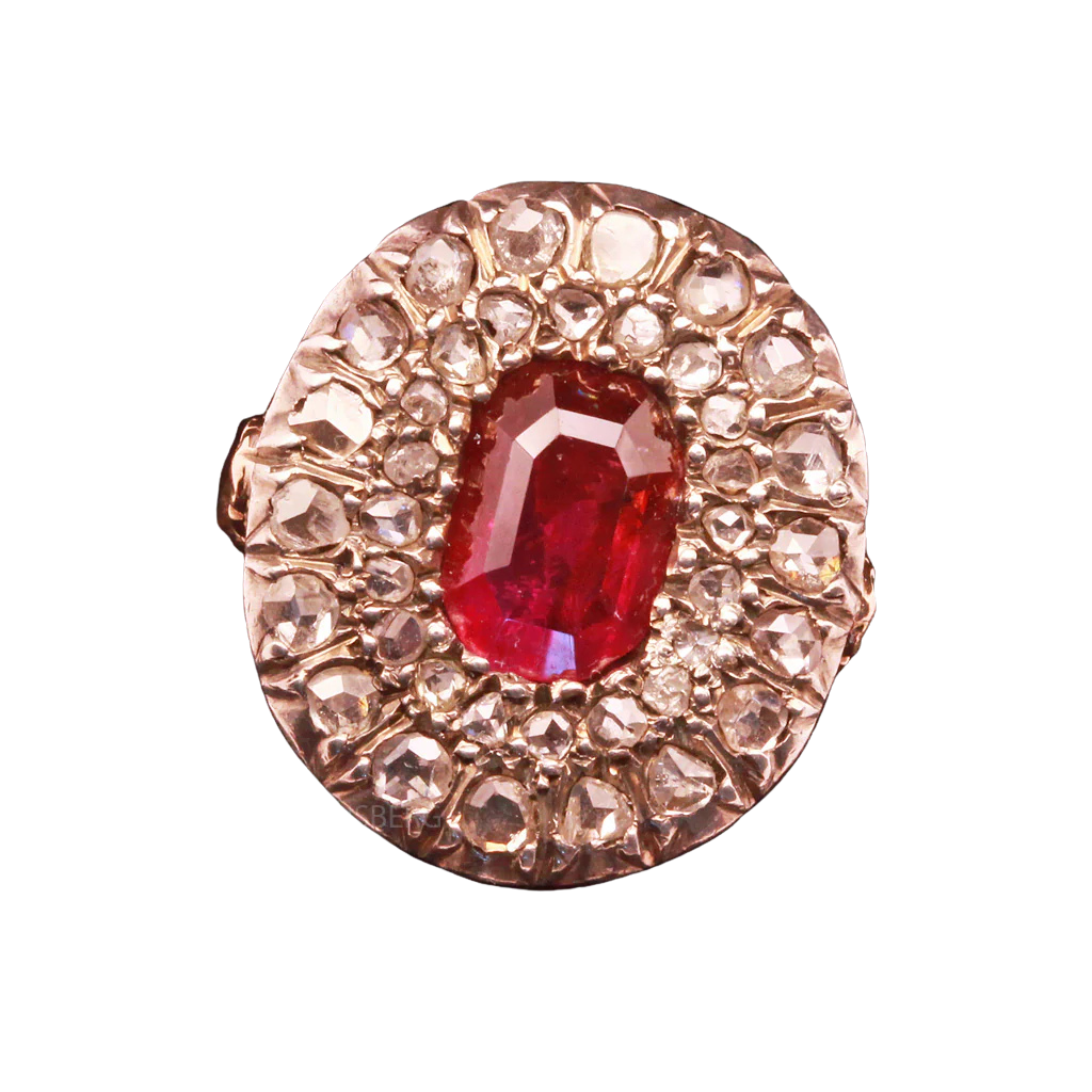 Antique and Vintage Ruby Jewelry - Introduction to the July birthstone - post 26