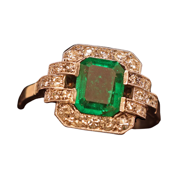 May birthstone Emeralds in antique jewelry - Post 15.