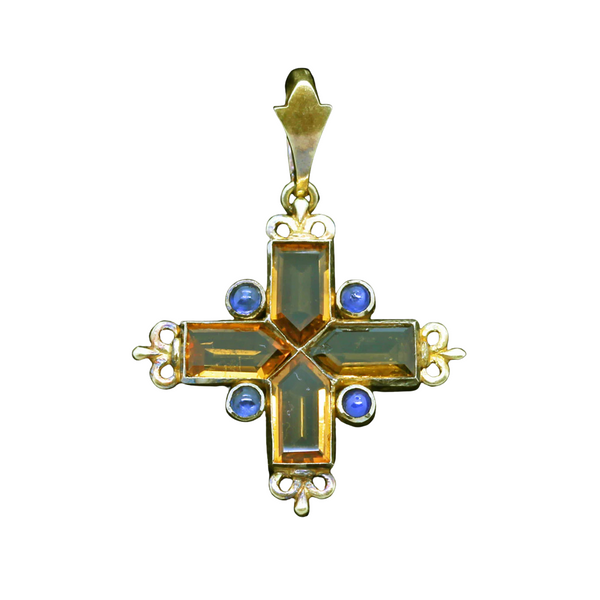 Antique Citrine Jewelry November birthstone - post 257