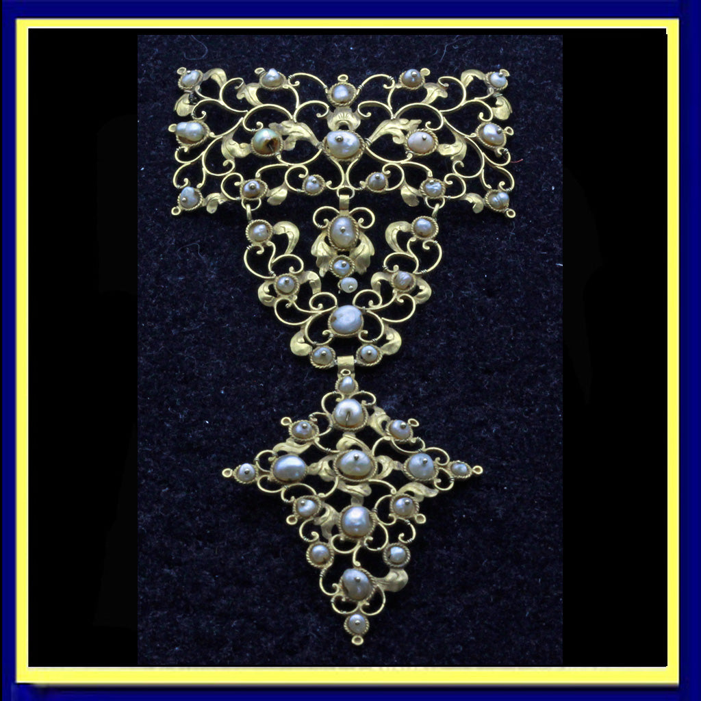 June's Birthstone the Pearl in Antique Jewelry - post 22.
