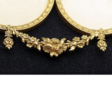 Antique Victorian Gilt Bronze Double Hanging Picture Frame French 19C (1809)