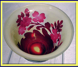 Antique Signed Emile Gallé Cameo Glass Vase Bowl Exquisite Floral Carving(#3138)