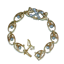 Antique Russian Nouveau Bracelet Gold Diamond Mermaid Dragon Faberge Worker(7002)