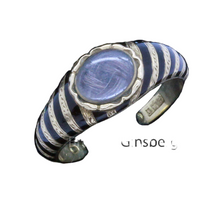 Antique Victorian Memorial Mourning Ring Gold Enamel Hair 1857 Unisex (7029)