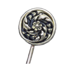 Signed WIESE Antique Victorian Brooch Pin Tie Scarf 18k Gold French Unisex (7101)