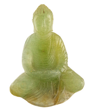 Antique Chinese Carved miniature Jade Sculpture Buddha Qing Dynasty China  (5529)