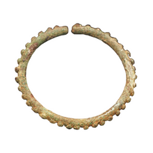 Antique bronze bangle bronze over 2000 years old antiquity north Vietnam (7523)