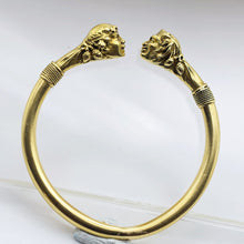 Antique Art Nouveau bangle bracelet Arm ring 18k gold Nymph Satyr French (7591)