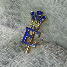 Antique King Edward Royal Pin 15ct Gold Enamel Prince of Wales Feathers (7594)