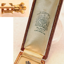 Antique King Edward Royal Pin 15ct Gold Enamel Prince of Wales Feathers (7594)