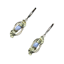 DuMont Antique Nouveau Earrings Signed 18k Gold Natural Baroque Pearls (6577)