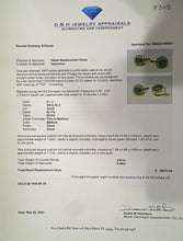 Antique Earrings natural Columbian emeralds Old Mine Cut diamonds 18k gold (7305)