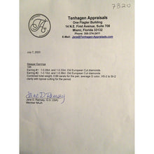 Antique Victorian Earrings 18k gold platinum diamonds sleepers French (7320)