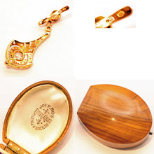 FUSET y GRAU Art Deco Earrings gold diamonds dangle earpendants spider bug (7465)