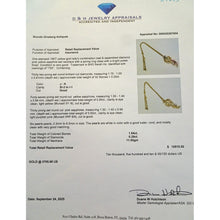 Sarah Ho Pendant Necklace 18k gold diamonds pearls sapphires pink & yellow(7595)