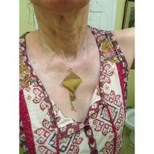 Antique Georgian Picture Locket Pendant Fob w Lock, Key 18k Gold Unisex (6876)