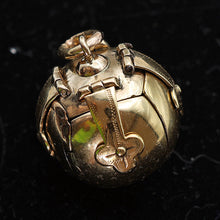  Antique Masonic orb Masonic ball transforms to cross pendant gold silver