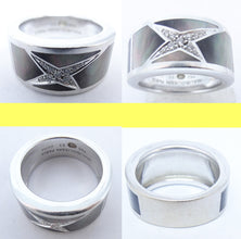 Mauboussin Ring Étoile Mystère 18k White Gold Diamond Mother of Pearl (5868)