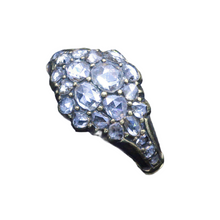 Antique Early Victorian Ring 18k Gold Diamonds London 1845 w Appraisal (6696)