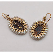 Froment-Meurice A Mayer Antique earrings brooch pendant gold gem enamel (7533)