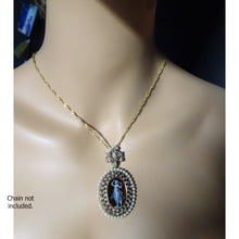 Froment-Meurice A Mayer Antique earrings brooch pendant gold gem enamel (7533)