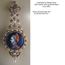 Froment-Meurice A Mayer Antique earrings brooch pendant gold gem enamel (7533)