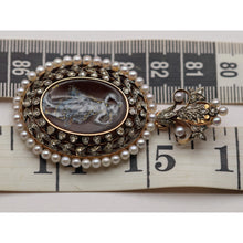 Froment-Meurice A Mayer Antique earrings brooch pendant gold gem enamel (7533)