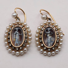 Froment-Meurice A Mayer Antique earrings brooch pendant gold gem enamel (7533)