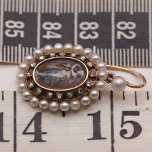 Froment-Meurice A Mayer Antique earrings brooch pendant gold gem enamel (7533)