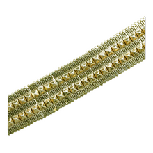 Bracelet Antique Bangle  French Victorian Wide Flat 18k Gold (4713)