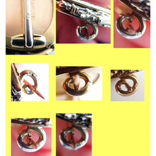 BOUCHERON Antique Art Nouveau Brooch Gold Miniature Plaque Dancer Paris (5400)