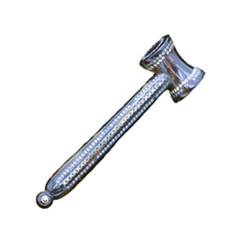 Judge Auctioneer Gavel Hammer Georgian Brooch Pique Gold Inlay Antique (4005)