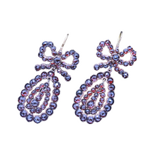 Antique French Georgian Earrings Pendeloque Ear Drops Gold Garnets (5446)