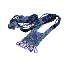 Antique French Art Deco Beaded Sautoir - long Necklace (4627)