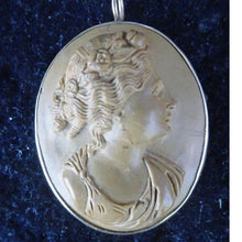 Antique Victorian Cameo Set Earrings Brooch Pendant 14k Gold Classic (3397)