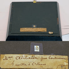 Antique Georgian miniature portrait painting French Bourbon Princess signed(3077)