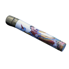 Antique Victorian Perfume Bottle Chinoserie Woman (452)