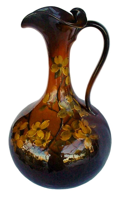 Antique Rookwood K Shirayamadani Art Vase Handpainted 14 3/4" c1897 (2985)