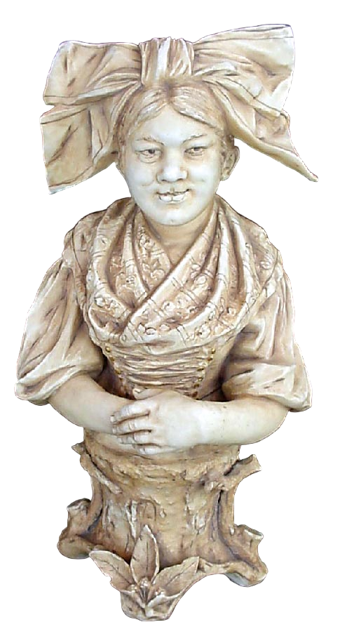 Alfred Stellmacher Amphora RSTK figurine Oriental woman girl antique (2496)