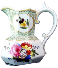 Antique Regency Chamberlains Worcester Porcelain Jug Hand Painted (1635)