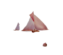 Antique Royal Worcester Seascape Plate Raymond Rushton (3360)