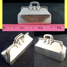 Vintage Tiffany & Co Sterling Silver Miniature Doctor's Bag Pill Box (5569)