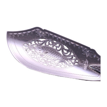 Antique Victorian Sterling Silver fish slice server Hyam Hyams London 1847(4309)
