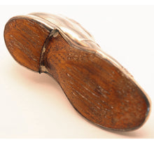 Antique Edwardian Sterling Silver Pin Cushion Shoe 1909 Chester rare big (3056)