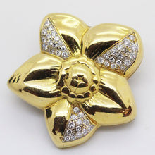 Vintage Modernist Earrings Gold 1.75ct VS Diamonds Ear Clips w Appraisal (6013)