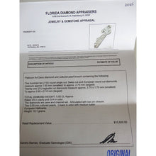 Art Deco Brooch Platinum 5.50ct Diamonds Pearls Hinged Comet w Appraisal (6065)