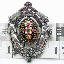Antique Renaissance Revival Neo Gothic Brooch attrib Froment-Meurice Wiese(6214)