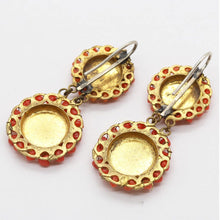 Victorian Coral Earrings Design