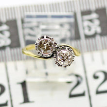 Antique Diamond Ring 18k Gold Platinum Engagement Bridal w Appraisal (6197)